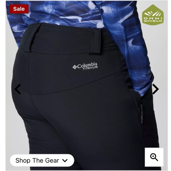 Columbia Roffee Ridge VI black snow pants sz 14 - Picture 11 of 14